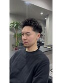 アップバングスタイル