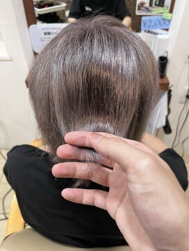 美粧ほそや 横浜反町 艶カラー