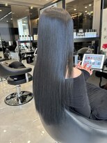 ハルキ ミナト ジャパン フクオカ(HARUKI MINATO japan FUK)&nbsp;ブルーブラック/艶感/韓国ヘア/髪質改善