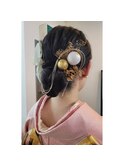 振袖着付け＋ヘアーアップ