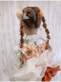 【JLB・yuko】浴衣ツイン編みおろし