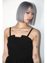 ガルテ(GARTE)&nbsp;グレーシルバーパッツンボブ