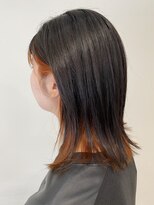 リック(LiC) インナーカラー×オレンジ