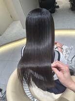 ロンド マーレ 天神大名店(Lond mare) 縮毛矯正/レイヤーカット/暗めカラー