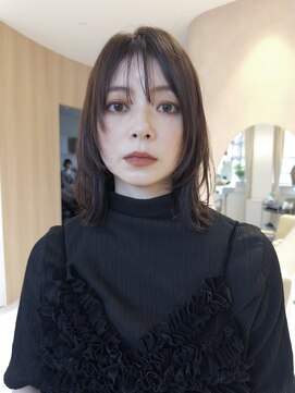 オン キャナルシティ博多前店(on) 【晴音】大人ミディアムレイヤー/透明感/艶髪/30代/博多