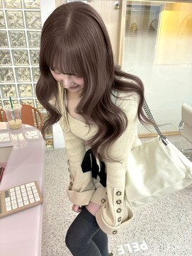 ペレ アネックス 大阪梅田茶屋町店(PELE ANNEX) 黒髪カタログ/クラゲヘアー/オリーブグレー/梅田