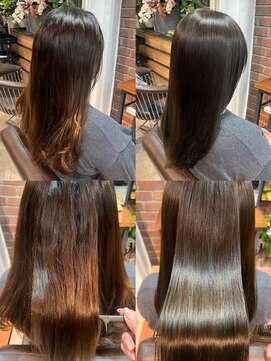 スット 渋谷(slut) くせ毛改善ストレート