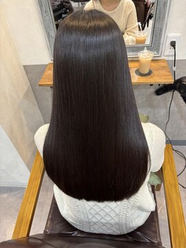 ネリネ きてみてまつど通り店(Nerine) 艶髪透明感カラー/グレージュ/アッシュグレー/髪質改善/縮毛矯正