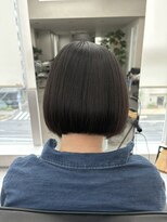 クム 横浜(qumu)&nbsp;艶カラー × ボブ【神永】