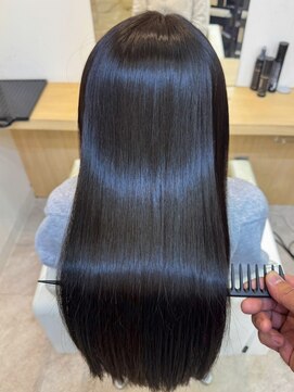 髪質改善カラー