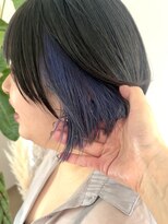 ミラ(mira)&nbsp;インナーカラーディープブルー