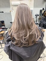 エイム(AiM)&nbsp;レイヤーカット/ミルクティーベージュ