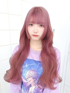 ディスイズ(thisis) 【thisis】ピンクカラー/韓国風/レイヤーカット