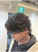 MEN’S HAIR/波巻ツイストスパイラル/フェザーパーマ/眉毛/渋谷