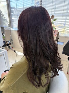 ビューティー サロン ウェリナ(BEAUTY SALON WELINA) 暗めピンクカラー