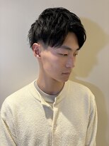 ダンヒルバーバー(dunhill BARBER)&nbsp;アップバング<理容室>[メンズ/シェービング/床屋/銀座]