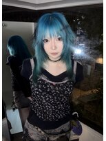 キイ 原宿 表参道(K.e.y) シャギーカット/デザインカラー/ハイトーン