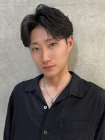 サイン メンズ 表参道(SIGN men's) フェザーパーマダウンパーマニュアンスパーマセンターパート