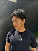 メンズスパイキーショート