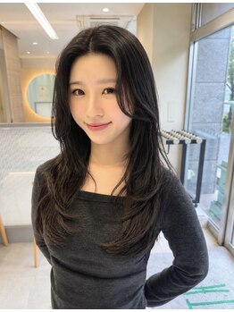 アース 渋谷店(HAIR&MAKE EARTH)の写真/髪質改善専門店の厳選素材使用◎髪質改善美髪デジタルパーマで艶髪スタイルに【髪質改善/デジタルパーマ】