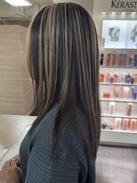 キャパジャストヘアー(CAPA just hair)&nbsp;ロングハイライトアンブレラカラー