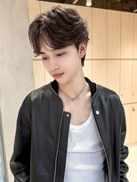 ネーム バイ グロー 大宮(NE:M by GLROW)&nbsp;men's/メンズ/リバースセンターパート/ニュアンス/ダウンパーマ