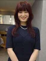 ジュール(JOULE'S)&nbsp;レッドオレンジ/レイヤーカット