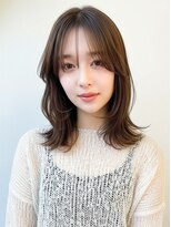 フラッグ(flag)&nbsp;髪質改善透明感カラー×美髪レイヤーカット◎小顔30代40代