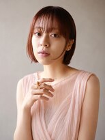 フリップビーアヴェダ(FLIP B AVEDA) 本八幡×市川×暖色カラー×丸みボブ