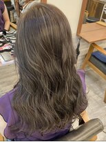 ロア ヘアーコーディネート 三条烏丸店(LoRE hair coordinate)&nbsp;LoRE☆ハイライトグレーシルバー