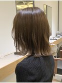 ゆるっと抜け感外ハネミディ