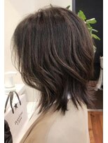 ネックス 表参道本店(nex)&nbsp;【nex表参道】ハイライトカラー　小顔ヘア　白髪染め