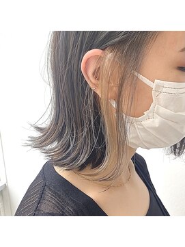 ミント(mint) 【 華奢なハイライトとインナーミルクティー* 】