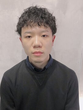 フランクスバーバーリザーブ 人形町店(FRANK’S BARBER RESERVE) ツイストピンパーマツーブロック　ｙ