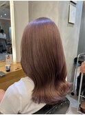 大人かわいい20代30代40代小顔ショコラベージュ１Zina千葉