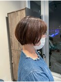 マッシュショート【浅草、髪質改善カラー】