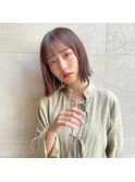 [代々木]ナチュラルピンクスイートAラインの甘辛ショートボブ