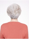 【えがお美容室】60代グレイヘアの方に◎骨格補正ショート