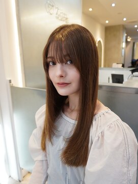 ジーナ 船橋南口(Zina) 髪質改善＊くびれレイヤーグレーベージュ＊美髪【Zina 船橋南】