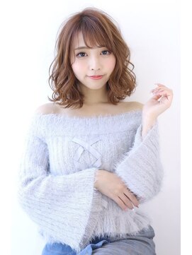 オーロ 緑地公園店(ORO) 20代30代40代50代大人かわいいペールベージュセクションカラー