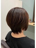 ツヤツヤショートボブ