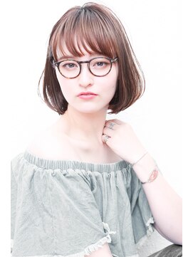 モニカ 西宮北口(Monica) 前下がりボブ・ 内巻きワンカール・ ボブショート・暗髪