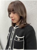 艶カラー・顔まわりレイヤー・ボブ 髪質改善