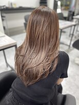 アクション 心斎橋店(ACTION) ワンカールレイヤー/透明感ブラウン