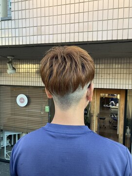 フリースタイル 立川(@.Freestyle) S'グラデ（マッシュ×ツーブロック×刈り上げ）