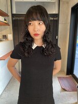 メゾンアミリ(Maison AmiLi)&nbsp;デザインカラー/オリーブベージュ/ウエットヘア【千葉／パーマ】