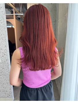 ラニヘアサロン(lani hair salon) オレンジブラウン/ダブルカラー/髪質改善