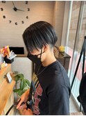 ハンサム前下がりショート