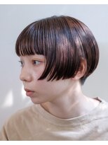 ルプラ ブリリアント(le-pla brilliant)&nbsp;刈り上げボブ/ショート/ワイドバング/アッシュベージュ/豊橋