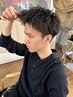 メンズカット＋炭酸スパ￥4860